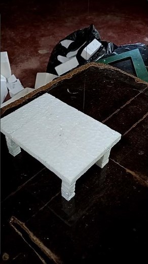 Aprende como cortar una Mesita en icopor unicel #tallados #art #arte #skulpture #interiordesign