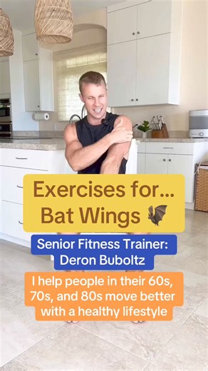 439K views · 6.1K reactions | Exercises for the…Bat Wings 驪#seniorfitness #seniorexercise #armworkout #fitnessmotivation #fitnessfromhome #homeworkout #beginnerexercise | Grow Young Fitness | Facebook