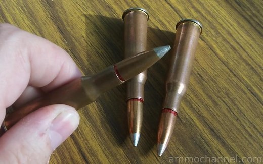 AMMOTEST 7.62x54r Steel Core ammo penetration tests [HD, 1280x720]