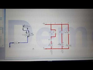 Distributeur 5,2 vérin double effet commande électrique avec temporisation