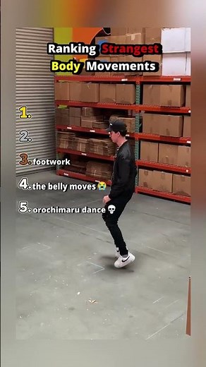 Ranking Strangest Body Movements