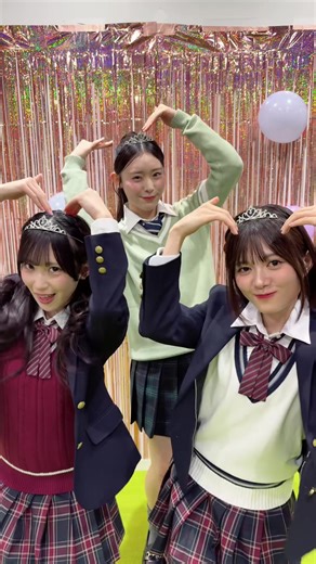 #REGE の #田崎杏夏 さんと #瑞川蒼依 さんと０秒前を踊れて嬉しすギルティです💖 何の撮影でしょうか…🤭💭 #リージェ @RE-GE（リージェ） #ぜろななの青春