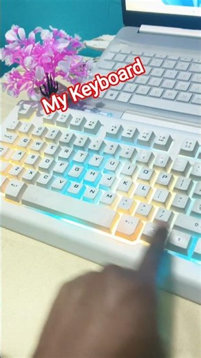 My Keyboard Coco sports RGB keyboard #computerkeyboard #asmr