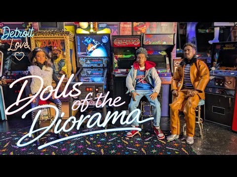 Figures used in my 1/6 Scale Arcade Diorama