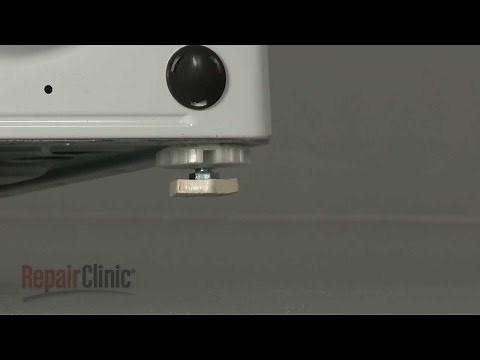 Samsung Front Load Washer Leveling Leg, Rear #DC97-00920N