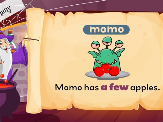 Quantifiers - few, many