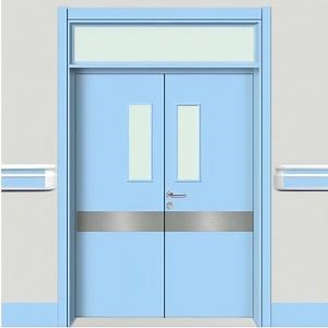 [Hot Item] Soundproof Hospital Wooden Glazed Door Patient Room Entry Door