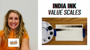 This tutorial teaches india ink for beginners with a focus on painting two sets of value scales. If you are new to this medium, india ink technique practice is key! I will show you how to make two different versions of an india ink value scale going from light to dark and then dark to light. Materials Dr. Ph. Martin's Bombay India Ink, 1.0 oz, Black Amazon Affiliate Link: https://amzn.to/3iul9l1 Speedball Super Black India Ink, 16 oz. Bottle Amazon Affiliate Link: https://amzn.to/3B7UiT8 Strathm