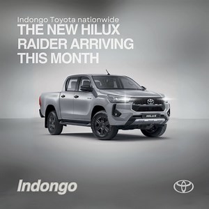 The new Toyota Hilux Raider arriving this month at Indongo Toyota Nationwide. Indongo Toyota Ongwediva Indongo Toyota Windhoek Indongo Toyota Walvis Bay Indongo Toyota Okahandja Indongo Toyota Otjiwarongo | Indongo Toyota
