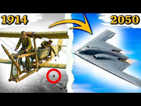 🇺🇸 US Airсraft Bomber Evolution (1914–2050) | From WW1 Planes to Stealth B-21 Raider
