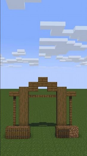 Minecraft Gate Design #1