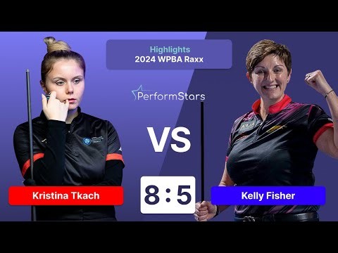 Pool Highlights | Kristina Tkach vs Kelly Fisher｜2024 WPBA Raxx
