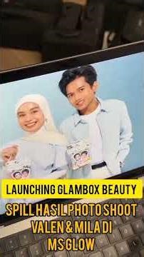 VIRAL HASIL PHOTO SHOOT VALEN DAN MILA LAUNCHING GLAMBOX BEAUTY BIKIN GEMESSSH