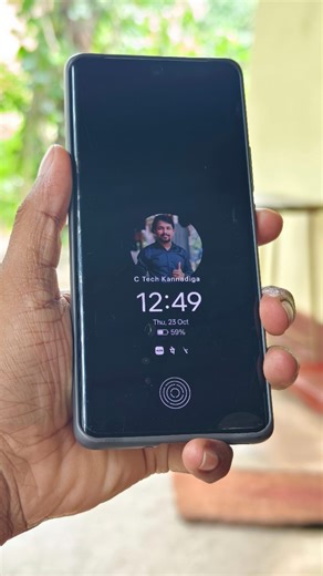 C Tech Kannadiga on Instagram: "How to Set Photos and Text on Lock Screen in Android Mobile #lockscreen #tech #kannada #useful"