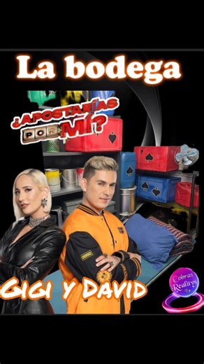 Cobras_Realitys on Instagram: "Auch!!!! Gigi y David permanecerán esta semana durmiendo en La Bodega. El lugar menos propicio para dormir 😖😖😖😖 por decisión de Rubi y Rene. #labodega #ApostariasPorMi #GigiyDavid"