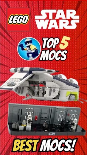 Top LEGO Star Wars MOCs In 60s! #top5 #lego #legostarwars #legomocs #shorts