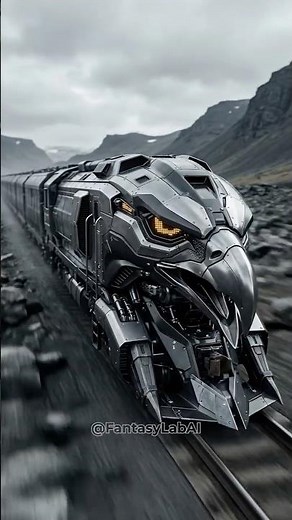 Animals as Trains – AI Reimagines Nature on Rails 🚆🐾