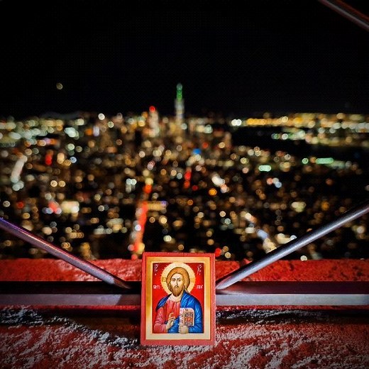 You are never alone... Christ with me, Christ before me, Christ...