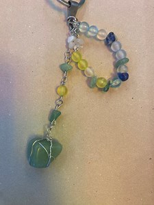 Protection Crystal Beaded Keychain! - Etsy Australia