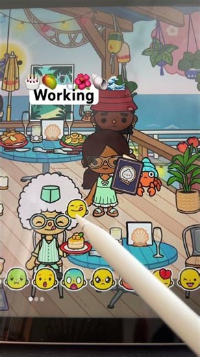 Working at restaurant! #tocaboca #toca #tocalifeworld #tocalife #tocaworld