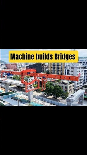 Mega Bridge Construction Machine – Amazing Modern Engineering in Action