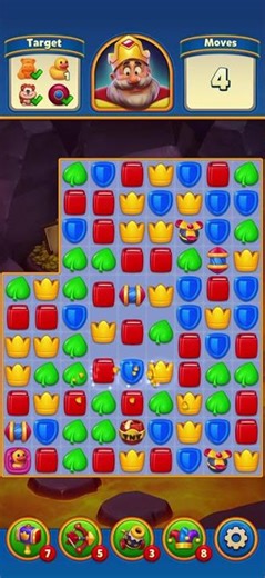 Why did Bomb+Propeller Combo not Win the Level?