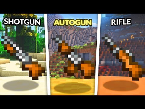This is Minecraft's BEST Gun Mod.