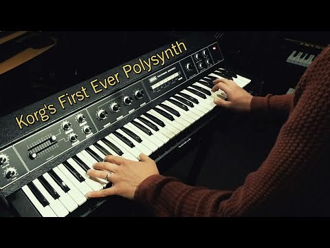 Korg's First Ever Polysynth