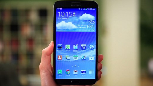 Samsung Galaxy Mega is big on size - Video