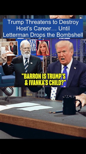 Trump Threatens to Destroy Host’s Career… Until Letterman Drops the Bombshell