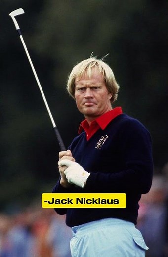 Jack Nicklaus ⛳🔥 | Golden Bear Golf's GOAT with 18 Majors 💬🌟