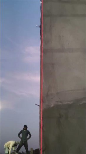 Plumbing check with Bosch laser self-level machine plumb building #construction #new technology