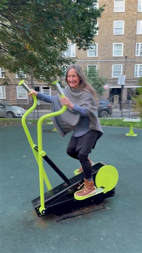 Training For Barbara’s lectures ☺️. Don’t forget to add the SUSTAIN ME Principle Exercise to your morning. OK B Healthy ♥️ Jacqueline & Barbara www.OKBHealthy.com | OK B Healthy