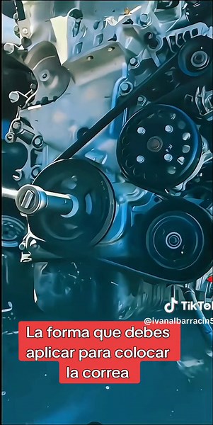 Cómo colocar la correa en un motor: Trucos de mecánica automotriz