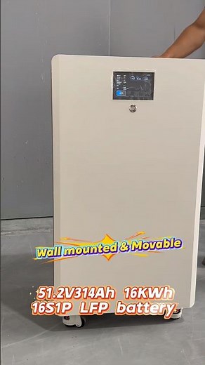 51.2V314Ah 16kWh wall-mounted & movable storage battery