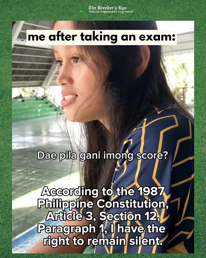 me after taking an exam: 🥹😭 video clip 🎥| @carrenjoybihag20 Want to be featured? DM us your entry and videos related to agriculture and philippine trends ✨🗣️ #thebreederseye #supportagriculture #philippineagriculture #promoteagriculture #fblifestyle | The Breeder's Eye