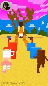 SQUID GAME Love RUN - Minecraft Animation #minecraft #animation #minecraftanimation #minecraftmonsterschool | XD Studio