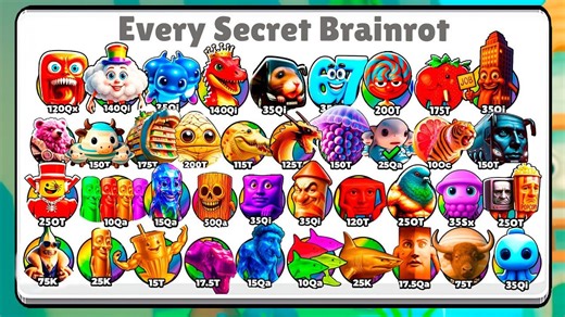 🧠💥疯了！解锁《Brainrot Evolution》全部秘密 反乌托邦彩蛋   隐藏进化链 手都在抖！