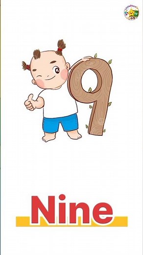 Number 9 | Learn Number Nine with Fun for Kids