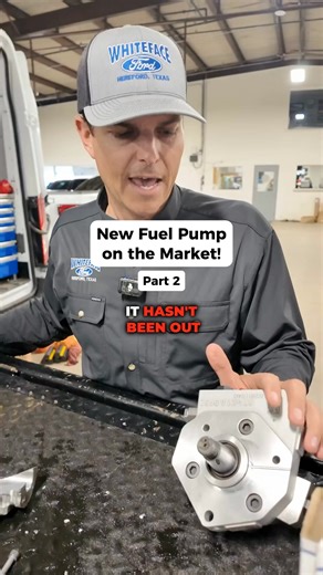 122K views · 1.4K reactions | We Swapped a CP4 Pump for This Bulletproof Upgrade! (Pt. 2/2) This SNS pump might only be a year old, but it’s already earning our trust. We’re testing it on a 200K-mile farm truck that hauls daily in the oil fields. Think this upgrade can hold up under pressure? #DieselUpgrade #PowerStroke #WorkTruck | Whiteface Ford | Facebook