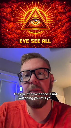 THE EYE OF PROVIDENCE IS NOT WATCHING YOU — IT IS YOU The Eye of Providence is not a symbol of surveillance. It is a symbol of awareness. Long before modern politics or conspiracy culture, the all-seeing eye represented divine perception, not control. In Christian art, the eye placed inside a triangle symbolized the Trinity—not three beings, but one awareness expressed through multiple dimensions. The eye represents consciousness. The triangle represents structure. Together, they point to divine