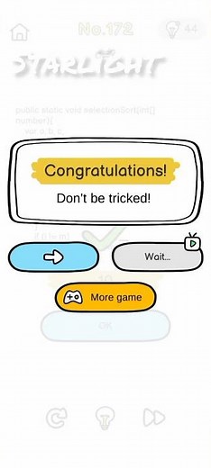 How to cross level 172 ll Brain Test ll