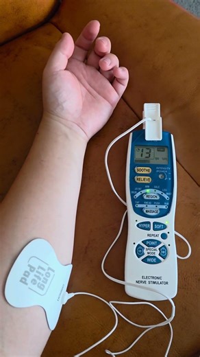 Omron Premium HVF128 TENS Machine / Therapy