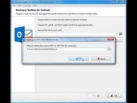 Recovery Toolbox for Outlook Manual