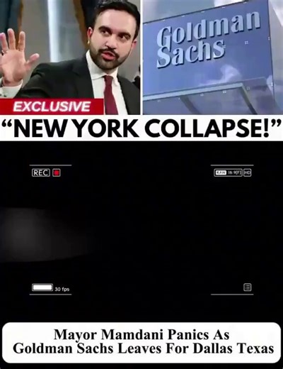 RT @ImtiazMadmood: Goldman Sachs flees New York and leaves socialist Mayor Mamdani in a panic.The mayor of New York faces a harsh blow af…