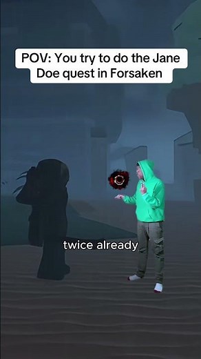 POV: You try to do the Jane Doe quest in Forsaken (Roblox)