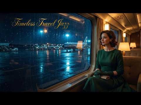 Late Night Jazz | Midnight Flight BGM for Sleep & Study – Timeless Jet Stream Journey