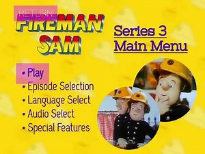 Fireman Sam Legacy Collection Series 3 DVD Menu (FANMADE)