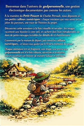 01 – Miniature fondatrice – Origine du projet GEDPERSONNELLE