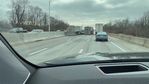 Three big trucks, a large SUV and a Minivan. The third Semi was a liquid carrier. Don’t know what type. I jetted out of there when I saw that. | Craig Blanton